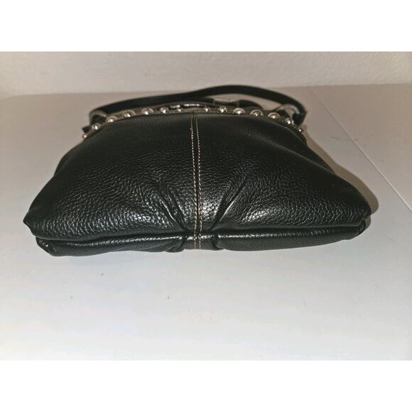 Brighton Crossbody Black W/Studded Detail 10.25x10 - Picture 5 of 11